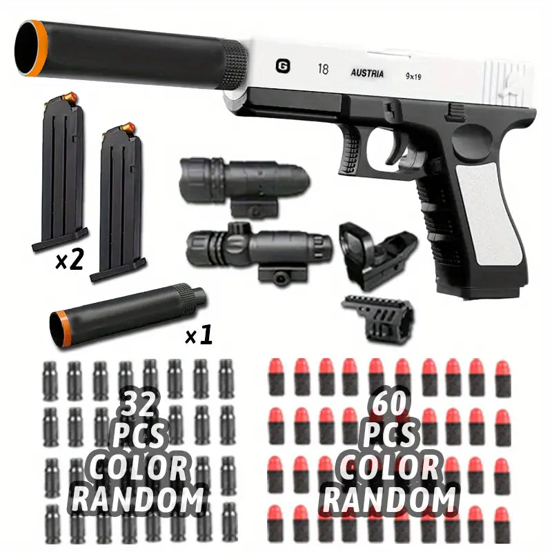 Toy 45 caliber gun sets
