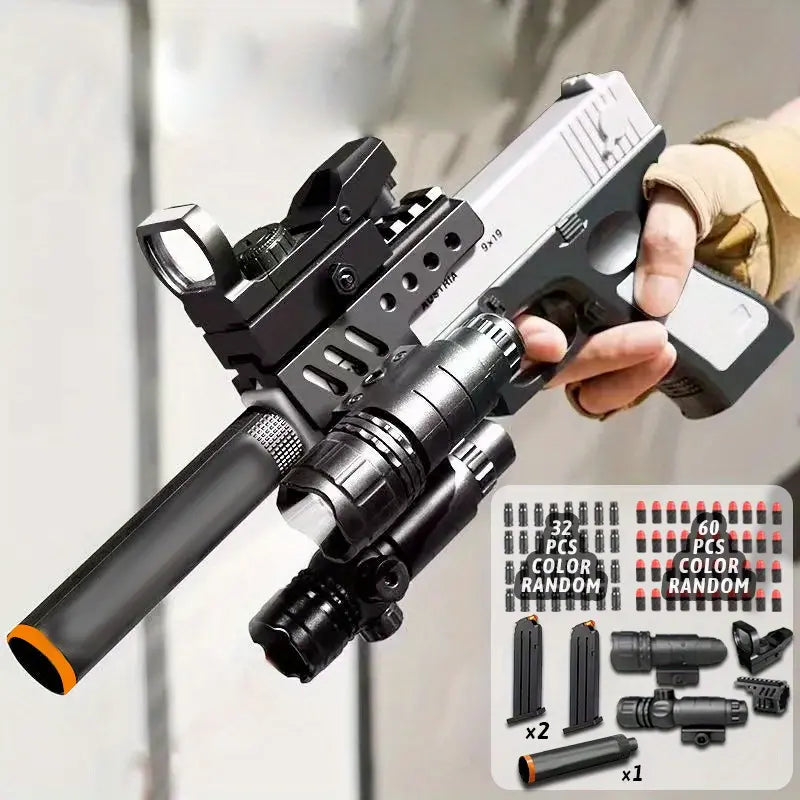 Toy 45 caliber gun sets