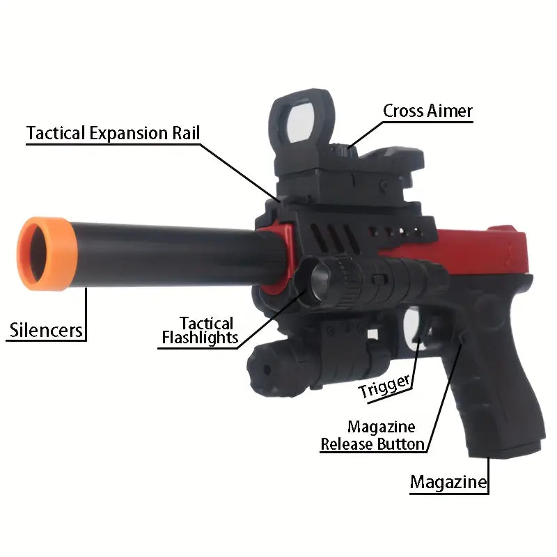 Toy 45 caliber gun sets