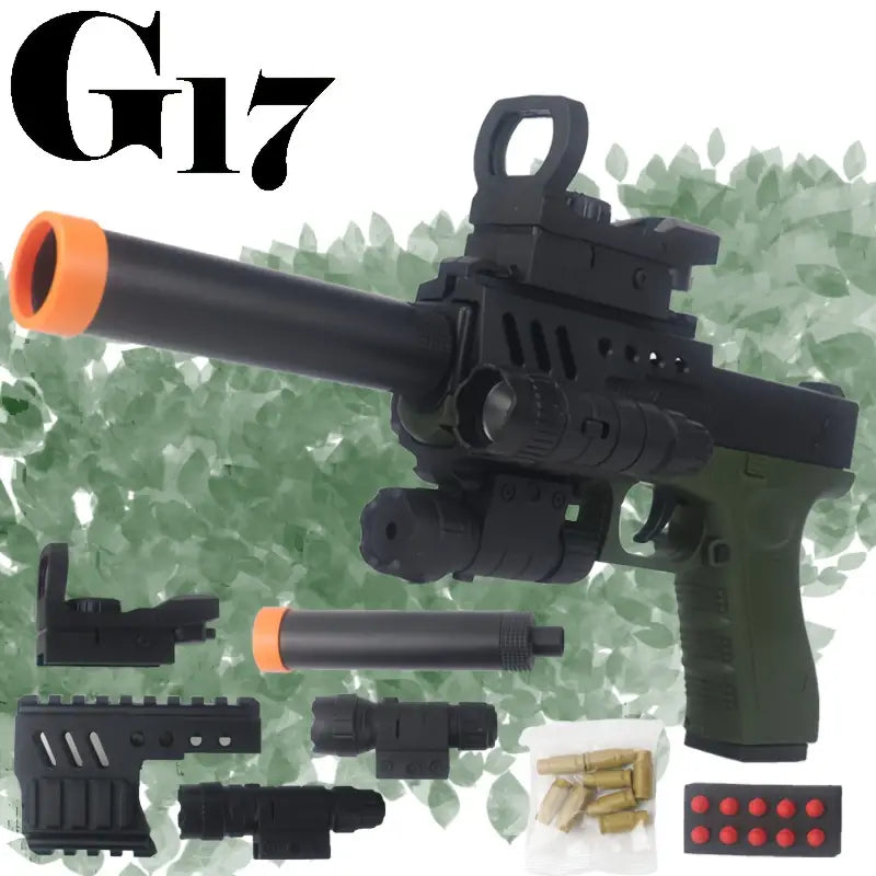 Toy 45 caliber gun sets