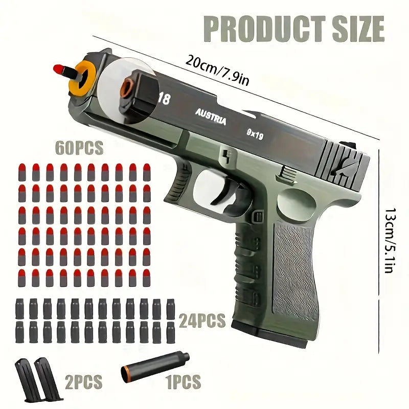 Toy 45 caliber gun sets