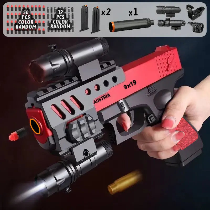 Toy 45 caliber gun sets