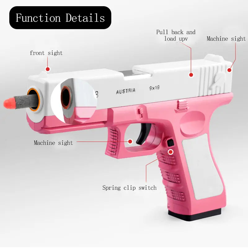 Toy 45 caliber gun sets