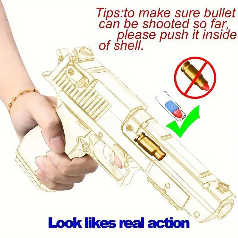 Toy 45 caliber gun sets