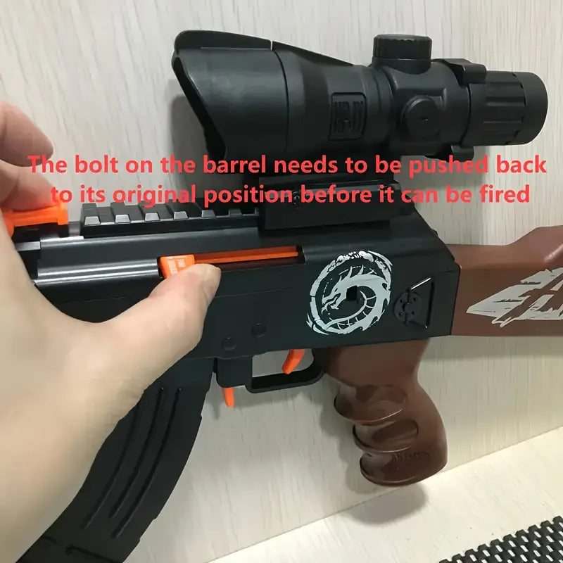 Toy foam dart rifles