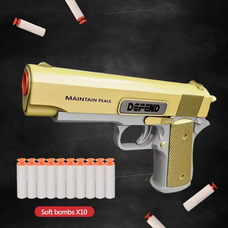Toy foam dart guns