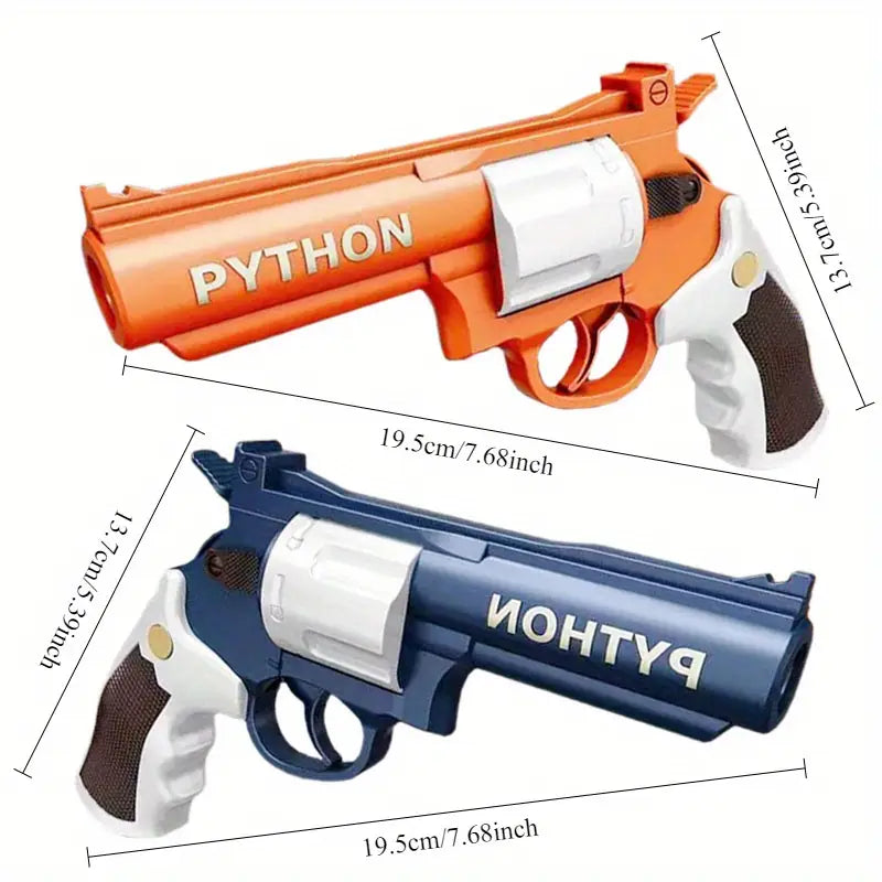 Toy foam dart revolvers