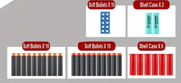 Toy foam dart ammo