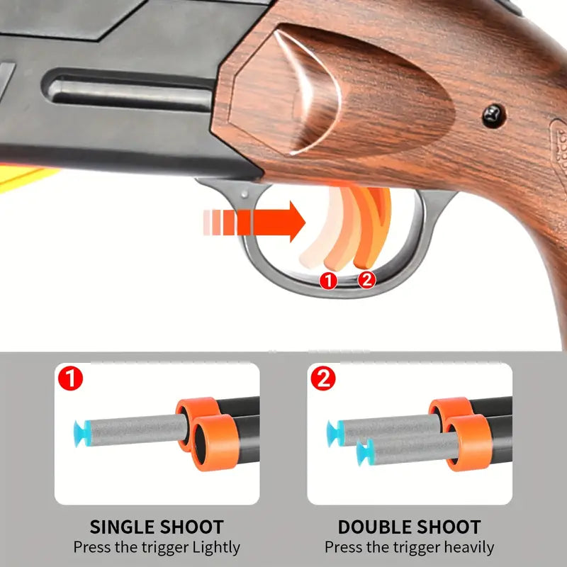 Toy foam dart shotguns