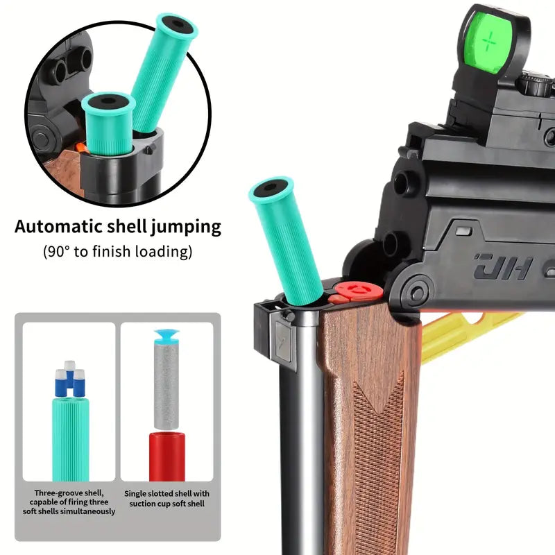 Toy foam dart shotguns