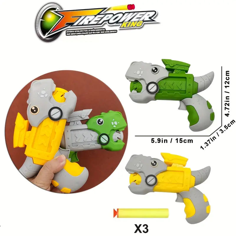 Toy foam dart guns