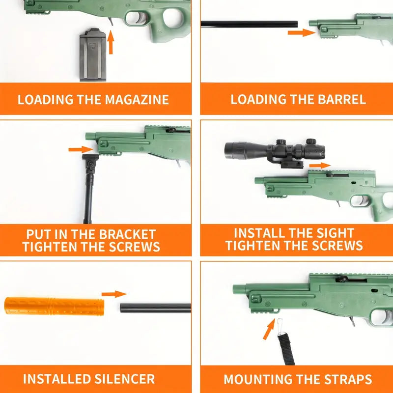 Toy gun rifles