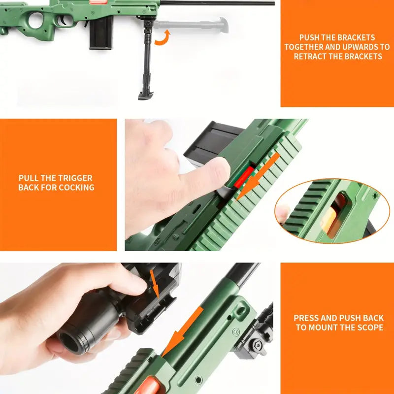 Toy gun rifles