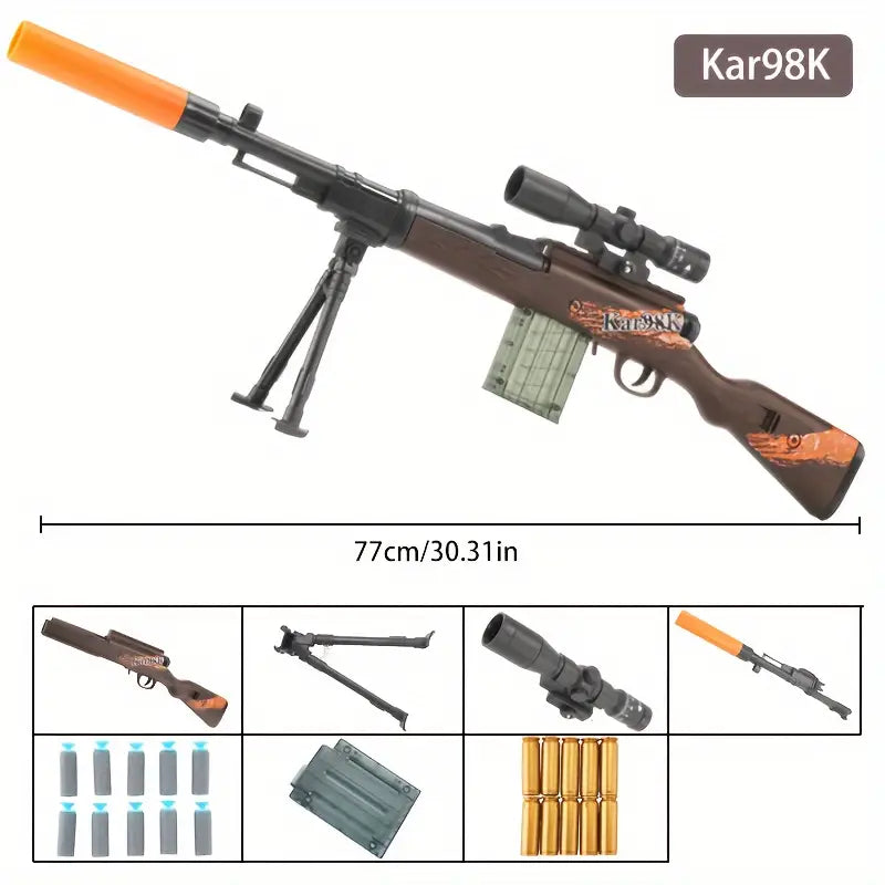 Toy foam dart rifles