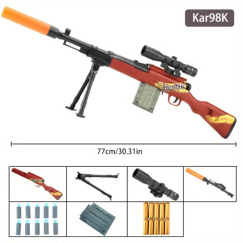 Toy foam dart rifles