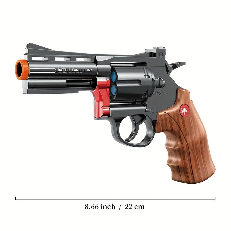 Toy foam dart revolvers
