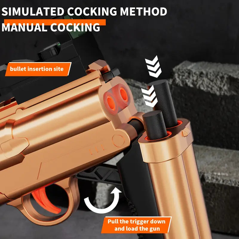 Toy foam dart shotguns