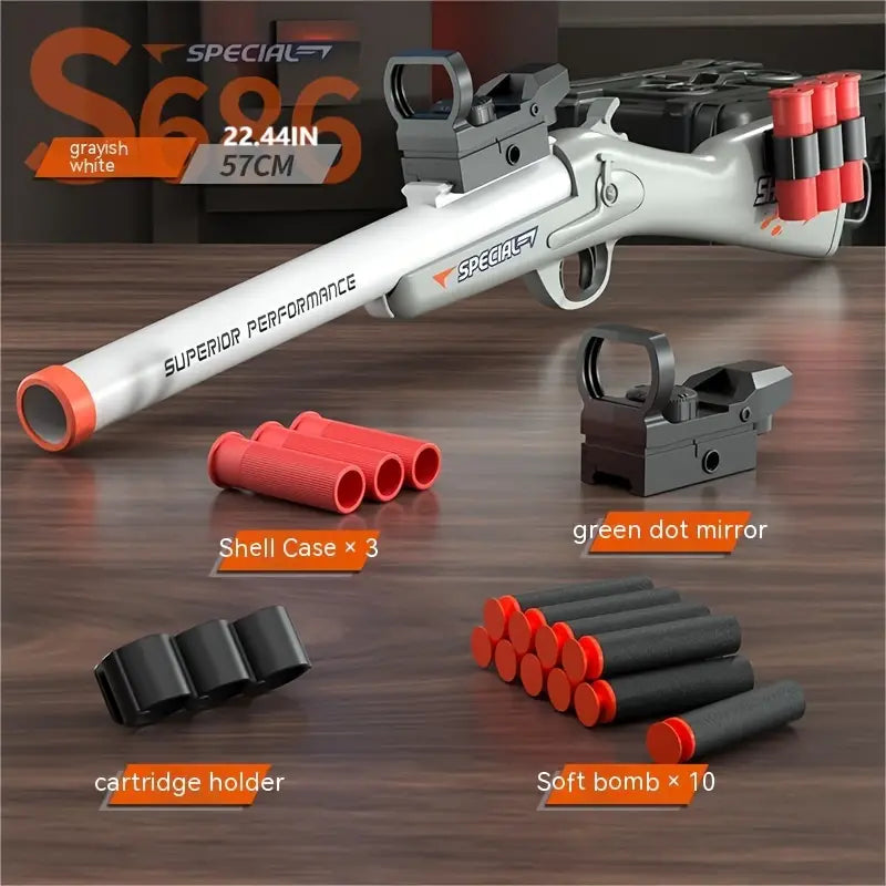 Toy foam dart shotguns