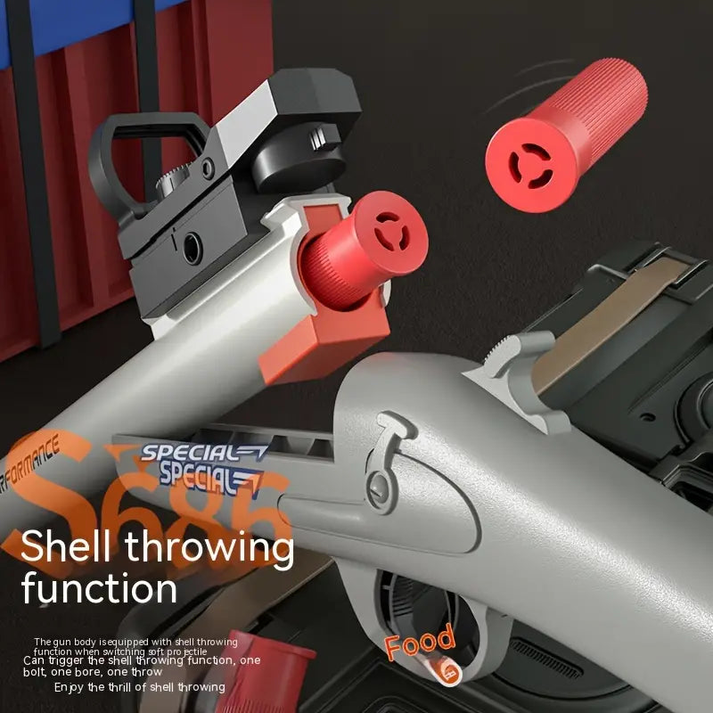 Toy foam dart shotguns