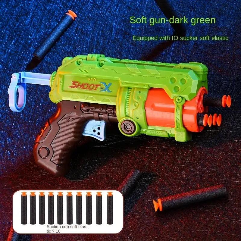 Toy foam dart guns