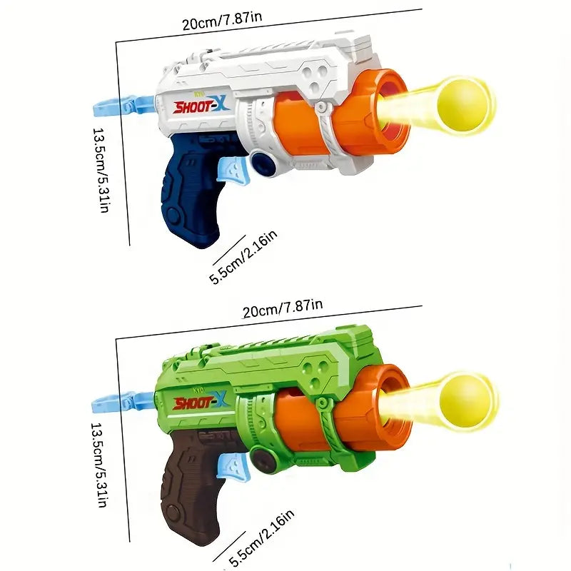 Toy foam dart guns