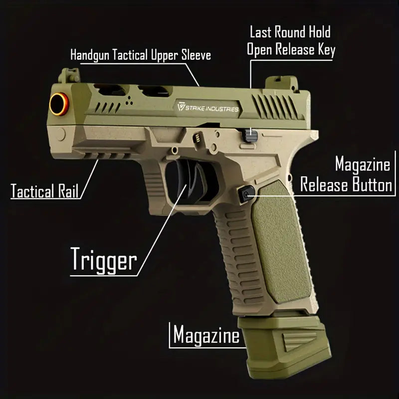 Toy 9mm Pistols LOT #2