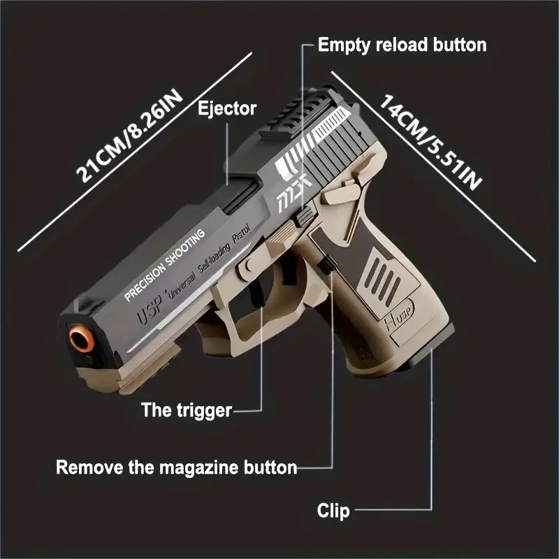 Toy 9mm Pistols LOT #1