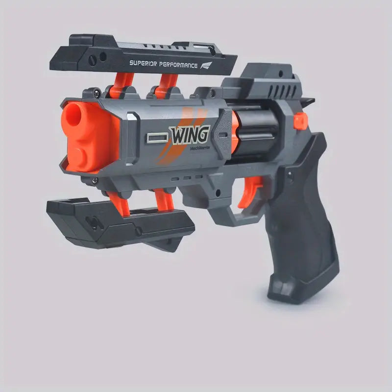 Toy foam dart revolvers
