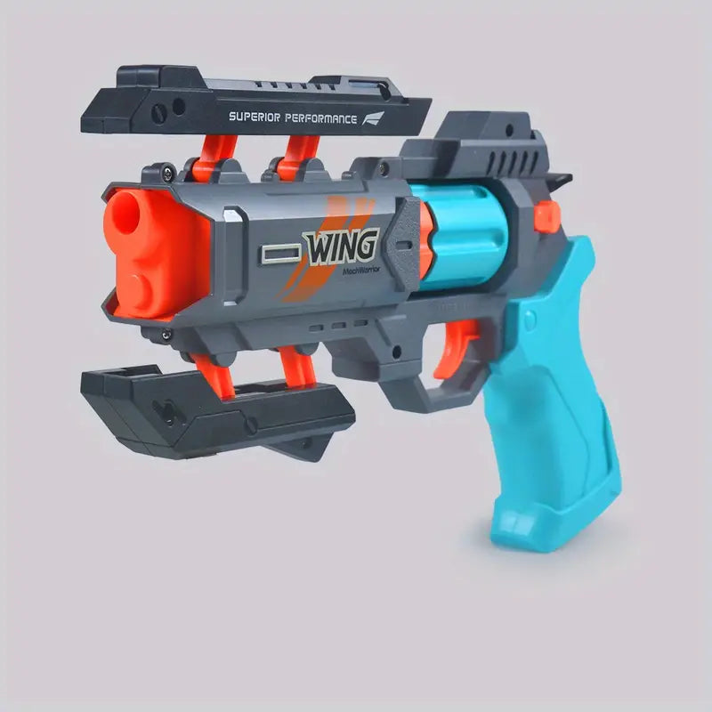 Toy foam dart revolvers