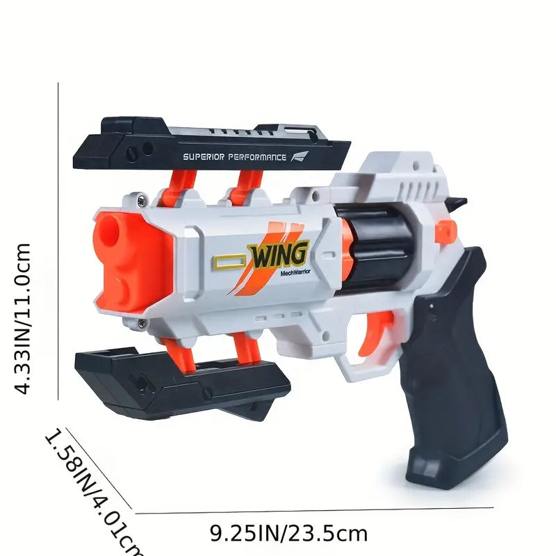 Toy foam dart revolvers