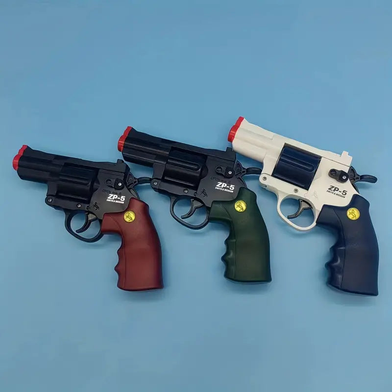 Toy foam dart revolvers