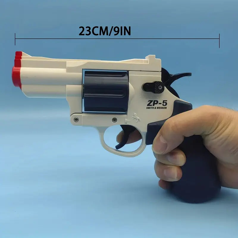 Toy foam dart revolvers