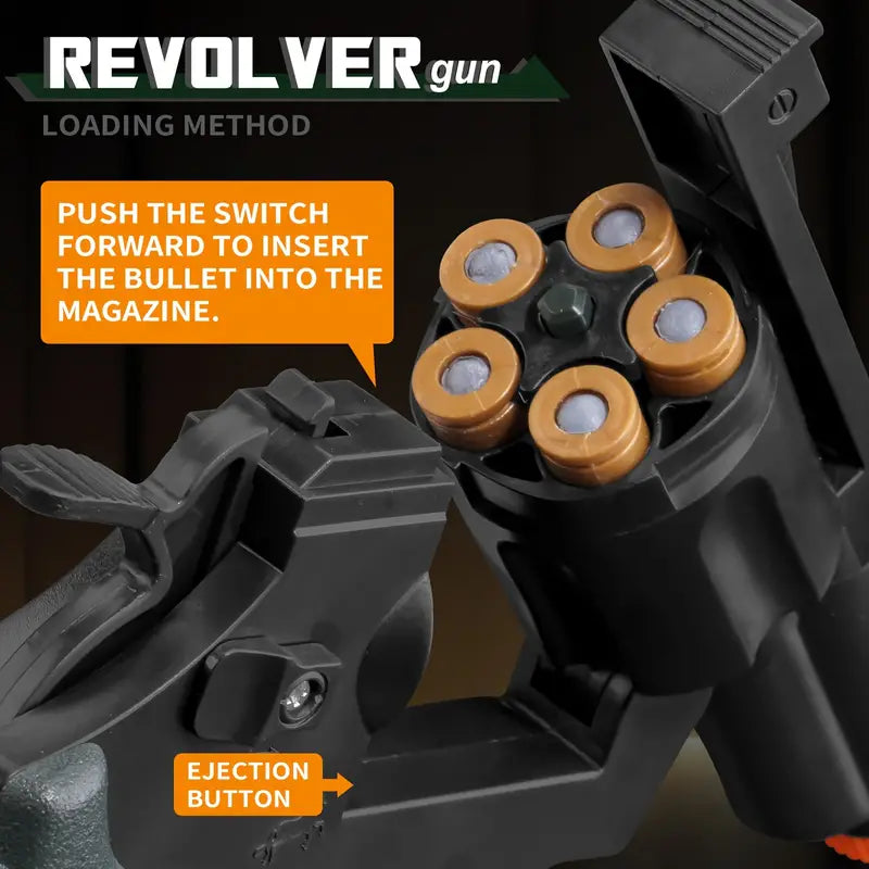 Toy 9mm Revolvers