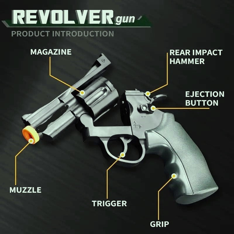 Toy 9mm Revolvers