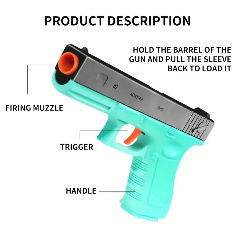 Toy foam dart guns