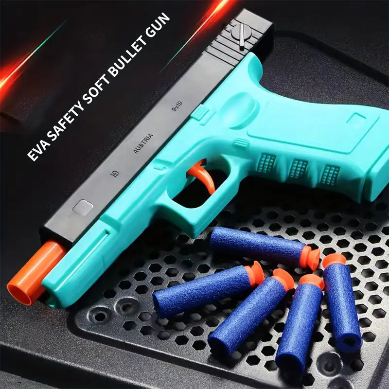Toy foam dart guns