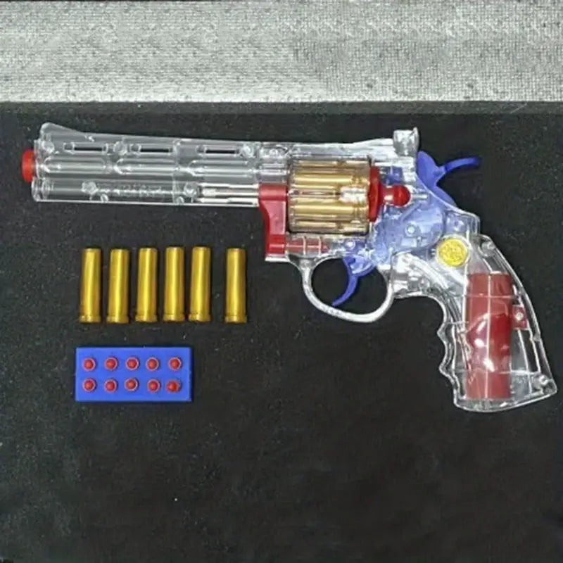 Toy airsoft realistic dart 357 revolvers guns – Happysalesareus
