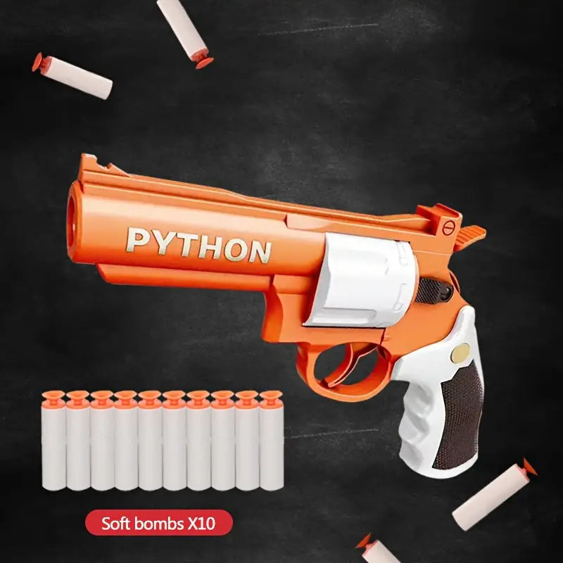 Toy foam dart revolvers