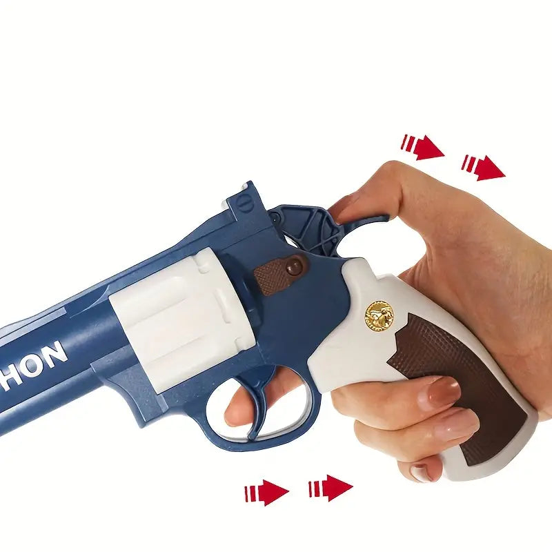 Toy foam dart revolvers