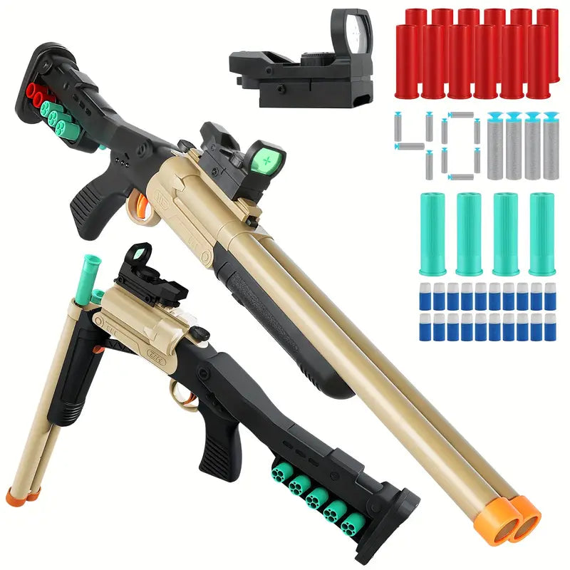 Toy foam dart shotguns