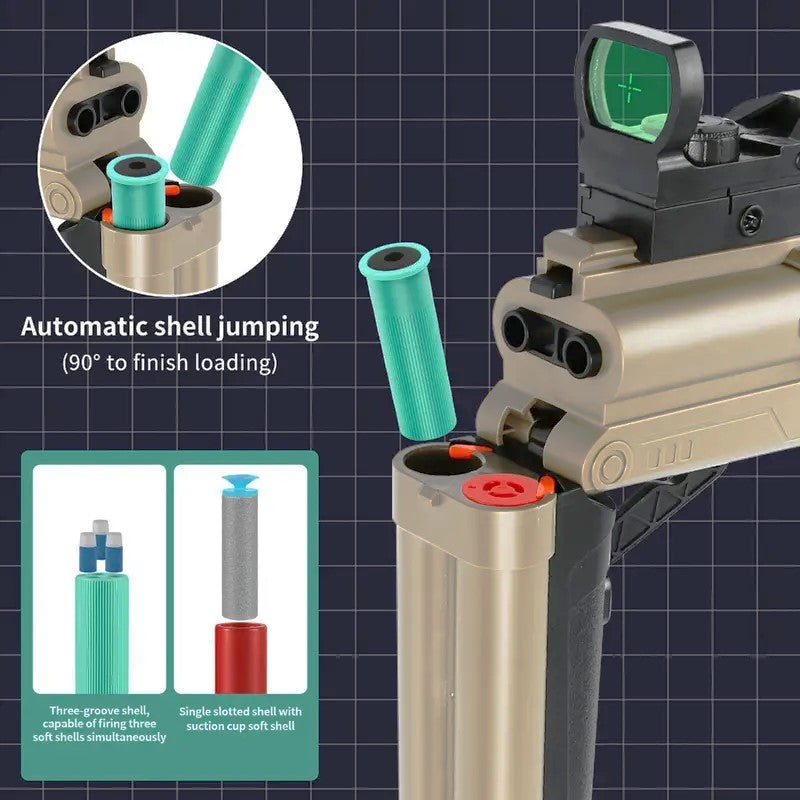 Toy foam dart shotguns