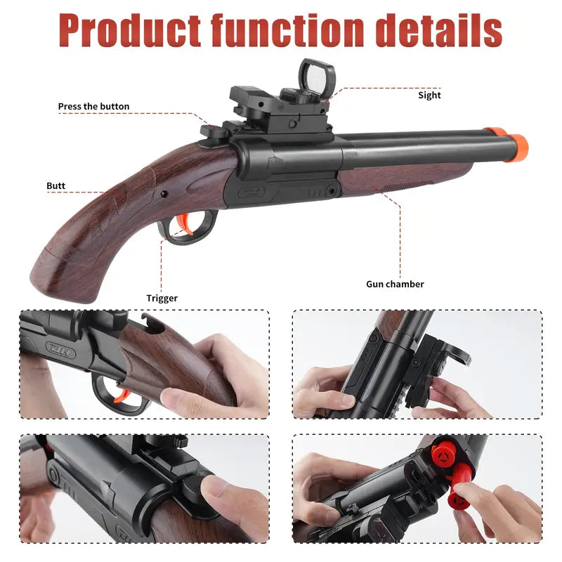 Toy foam dart shotguns