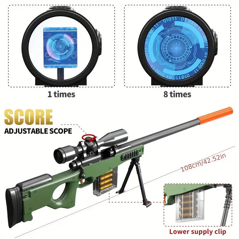 Toy foam dart rifles
