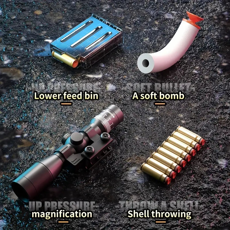 Toy foam dart rifles