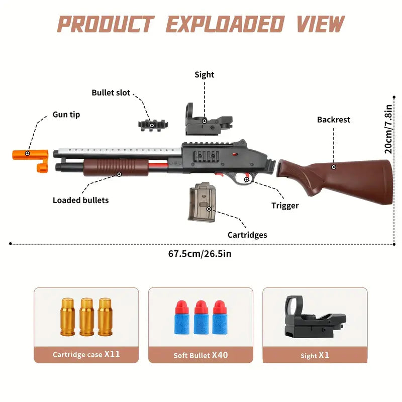 Toy gun rifles & Shotguns