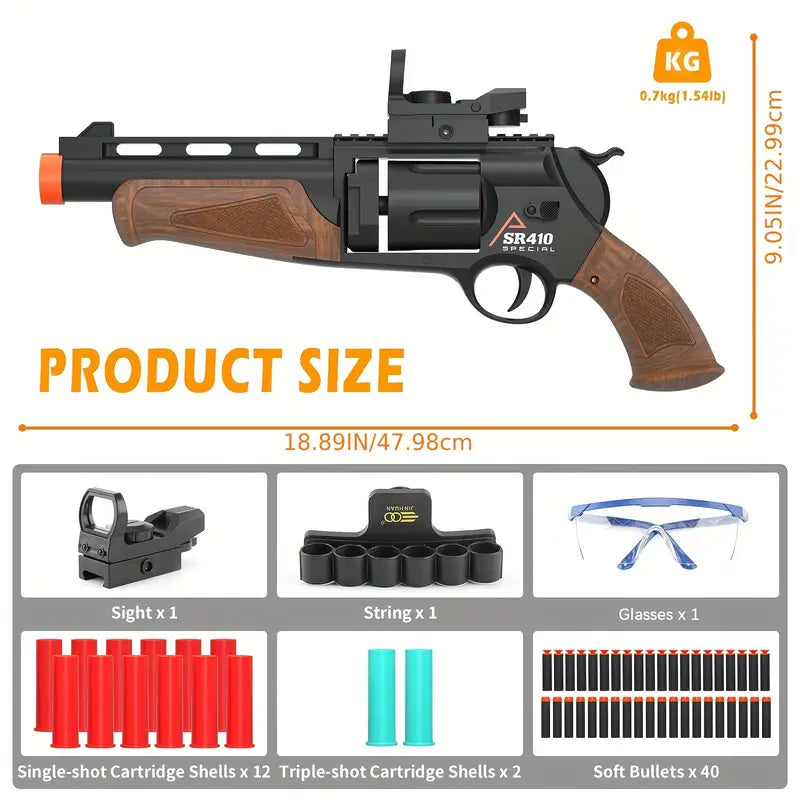 Toy foam dart shotguns